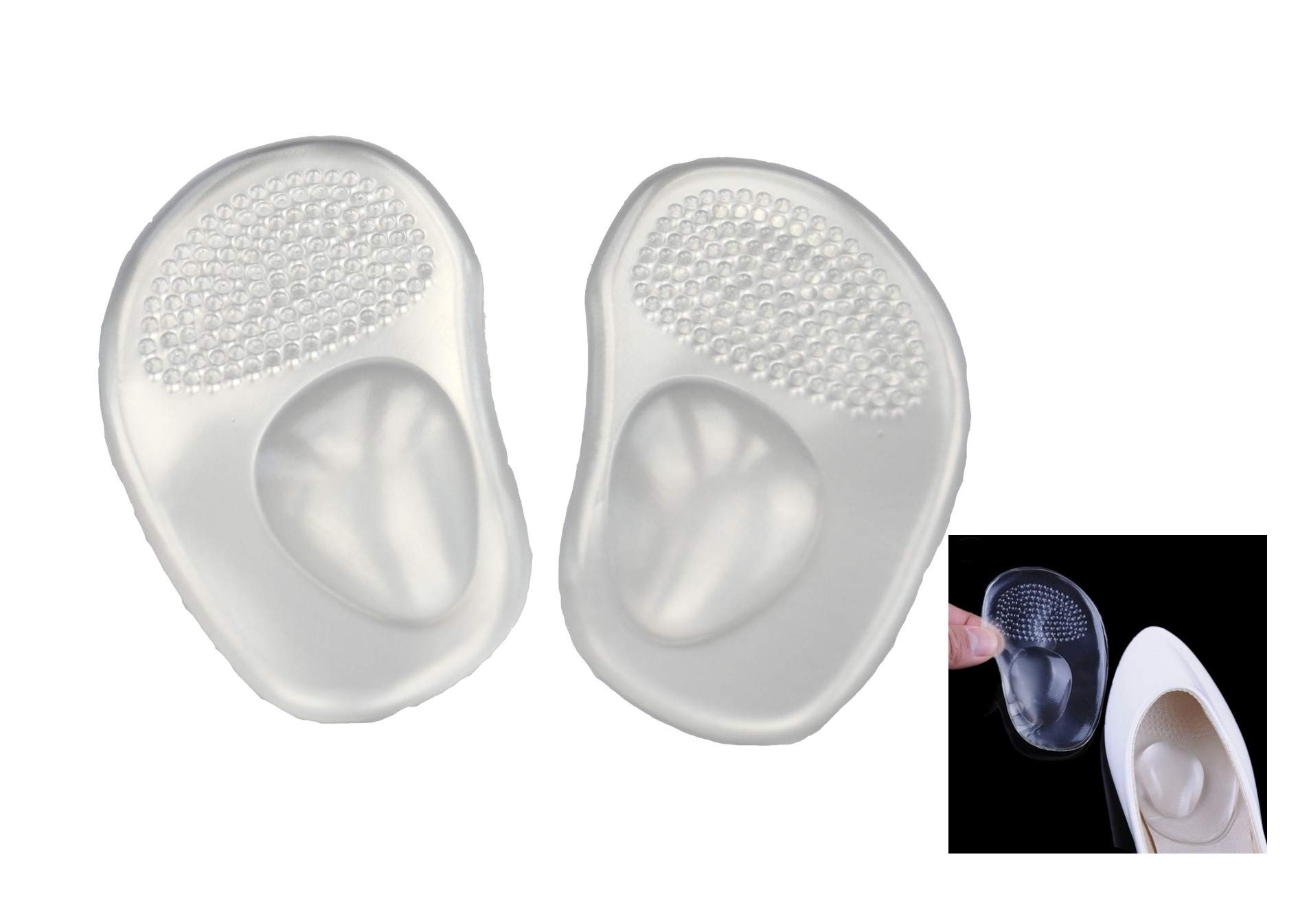 SturdyFoot Non-Slip Arch Support Silicone Gel Pads Shoe Inserts