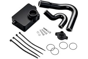 RANHAOYUYUL Air Oil Separator Assembly Aluminum Fit for Ford F250 F350 Super Duty 2011-2024 6.7 6.7L PowerStroke Diesel CCV Reroute Kit Replace# DC3Z6A785C FC3Z6A785F PC3Z6A785A LC3Z6A785C LC3Z-6A785-C