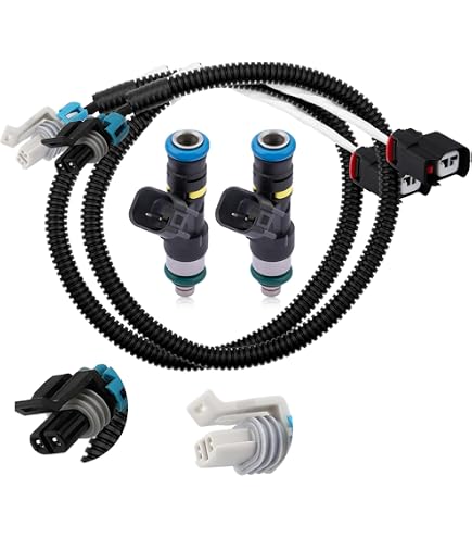 Caltric 2 injecteurs de carburant compatibles avec Polaris Ranger XP 900 2013 2014 2015 2016 2017 2018