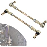 Adjustable Sway Bar End Link 4-6" Lift Compatible with Jeep Wrangler JK | 2007-2018 for Front/Rear, Can Be Cut to DIY