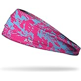 JUNK Brands Big Bang Lite Bubbles Headband - Moisture-Wicking, Performance Fabric, Non-Slip, Sports Sweatband for Men & Women - One Size