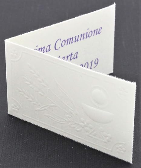 Le Gemme Di Venezia 90 Bigliettini Bomboniera Battesimo Stampa Personalizzata A Colori In Omaggio Omaggio Bomboniere Casa E Cucina