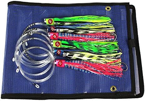 Laceration Lures Mahi Tuna Billfish Lure 6 Pack Rigged and Ready