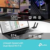 TP-Link Archer TX30U Plus AX1800 USB 3.0 WiFi Adapter Dual Band MU-MIMO OFDMA view 3