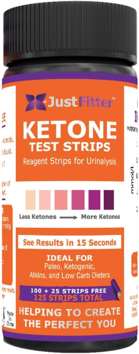 Ketone Keto Urine Test Strips. Look & Feel Fabulous on a Low Carb Ketogenic or HCG Diet. Get Your Body Back! Accurately Measure Your Fat Burning Ketosis Levels.: Health & Personal Care
