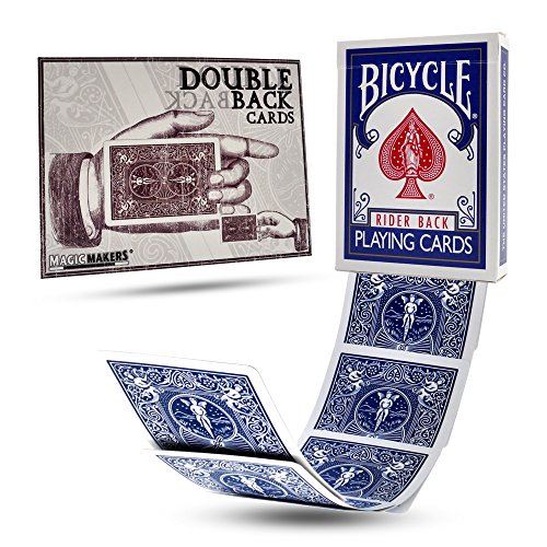 Magic Makers Bicycle Blue Double Back Card Deck
