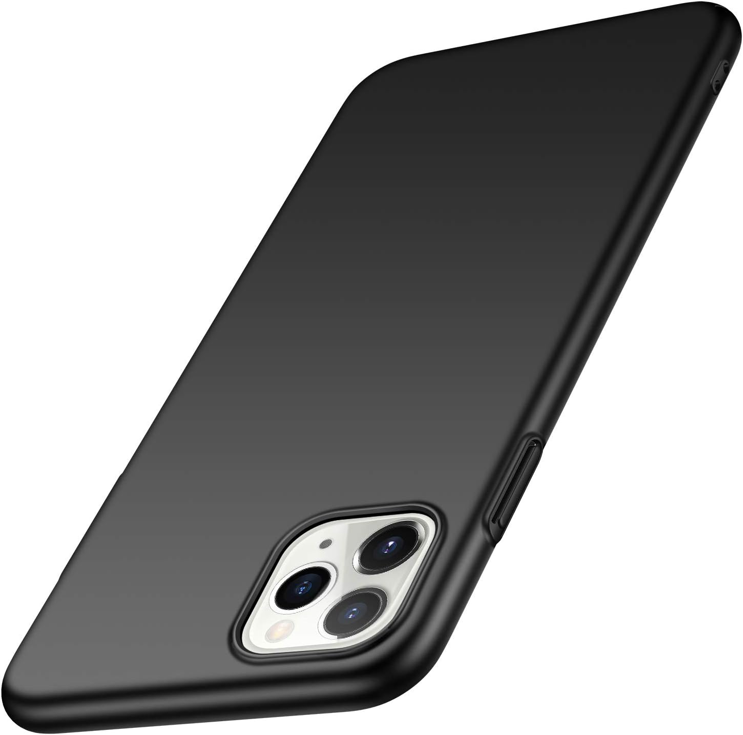 Arkour for iPhone 11 Pro Max Case, [Ultra-Thin & Lightweight] Matte Texture Hard Plastic Stylish Protective Slim Cover Case for iPhone 11 Pro Max 6.5 Inch (Black)