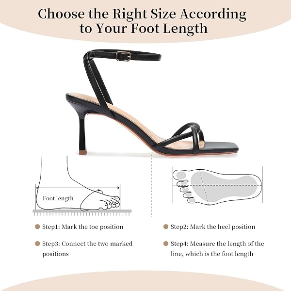 OILYONG WOMENS SANDALS STRAPPY KITTEN HEELS FOR WOMEN SQUARE OPEN TOE STRAPPY HEELS COMFORTABLE HEELS FOR PARTY, WEDDING AND DAILY WEARING,BLACK SZIE 8.5