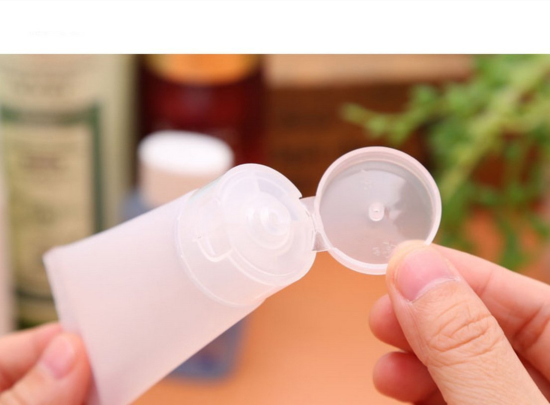 20PCS Empty Squeeze Tubes 50ml Refillable Translucent Frosted Plastic Travel NEW eBay