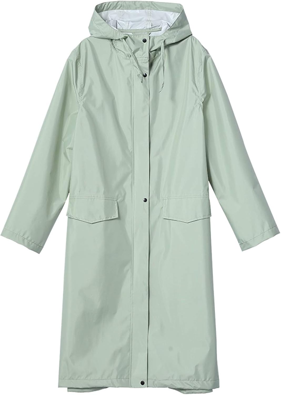 whocare Hood Raincoat Women Rain Coat Breathable Ladies Long Raincoats
