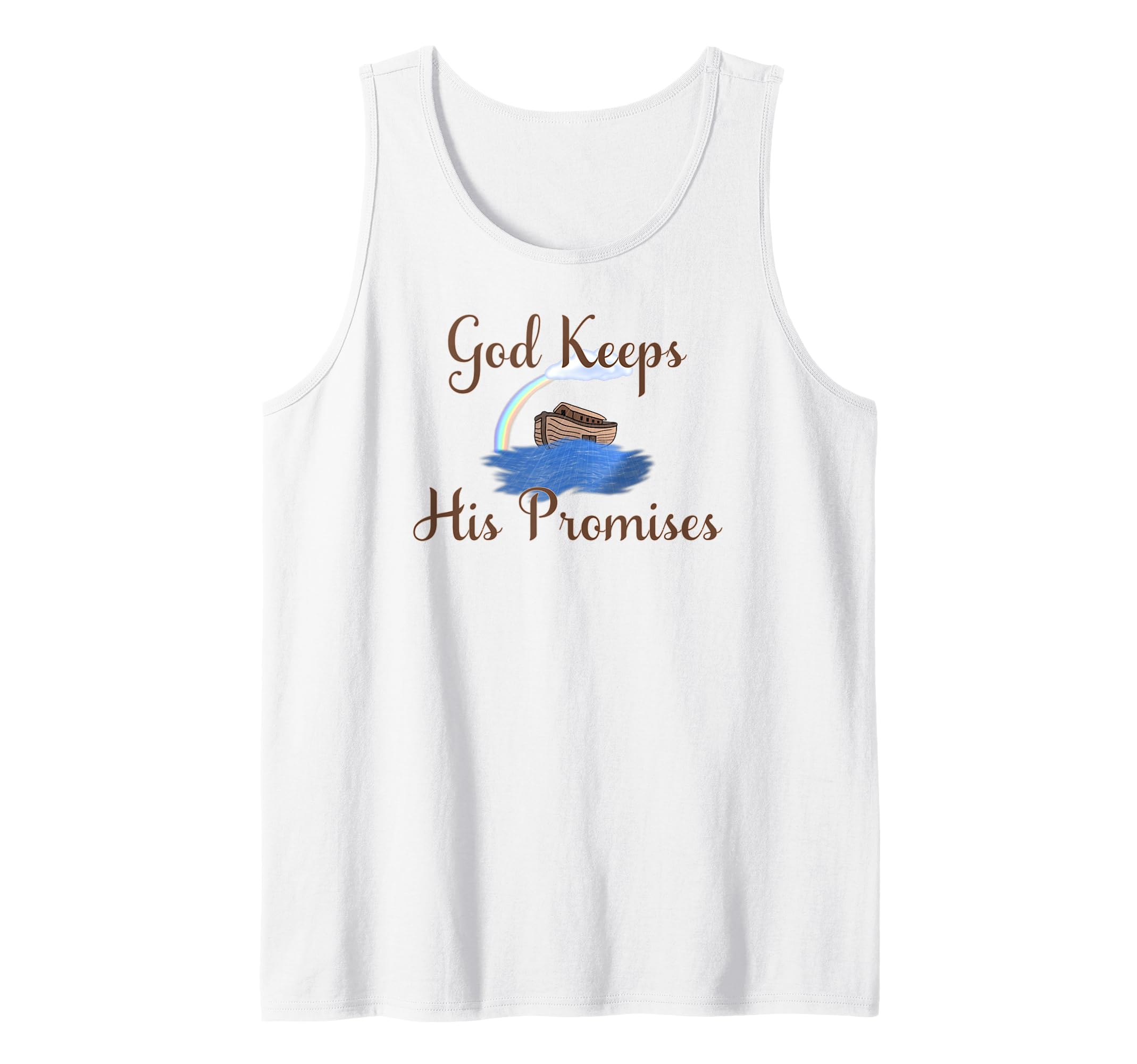 Noahs Ark God Keeps His Promises Christian Tank Top