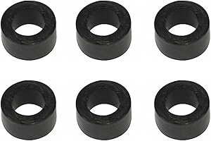 LisylineAuto 6 Pack 1812348C1 Fuel Line Grommets For DT466E Diesel Fuel Pump Fuel Line Seal Sleeves Fuel Line Grommet Replacement For International Navistar DT466 i530E 1994-2008