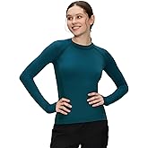 Long Sleeve Workout Tops for Women, Compression Shirt, Sports Running Shirt Breathable Athletic Top Slim Fit