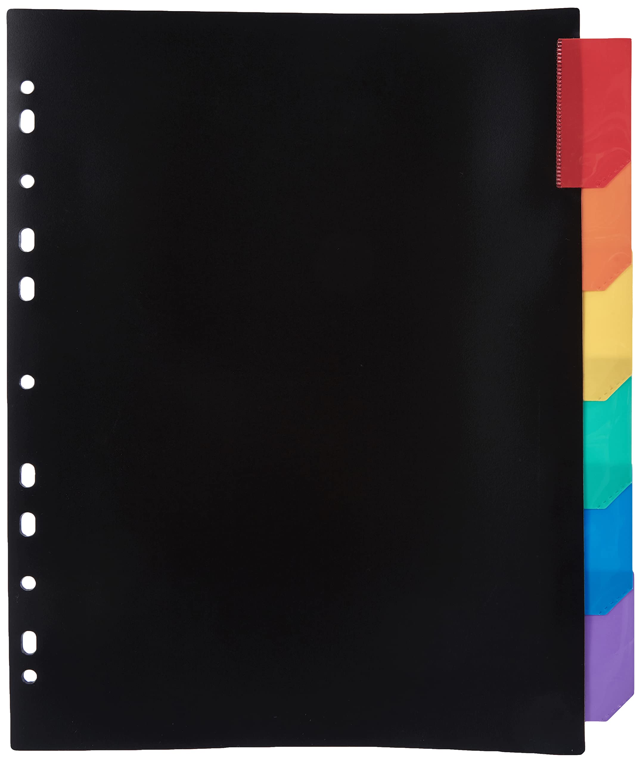 Viquel Rainbow Maxi Pack of 6 Dividers Polypropylene A4 Class
