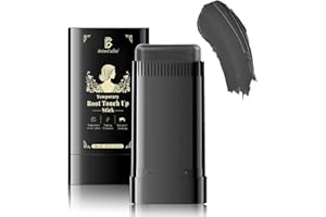 BRIMFULITE Portable Hair Dye Comb for Women, 2-in-1 Root Touch Up Stick, Instant Cover Gray Hair Touch Up Stick for Men 0.71 Oz.(Black)