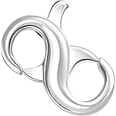 Winsyison 925 Sterling Silver Lobster Claw Clasps, Double Opening Necklace Clasps and Closures, Mini Necklace Bracelet Anklet Extender Connector for Jewelry Making