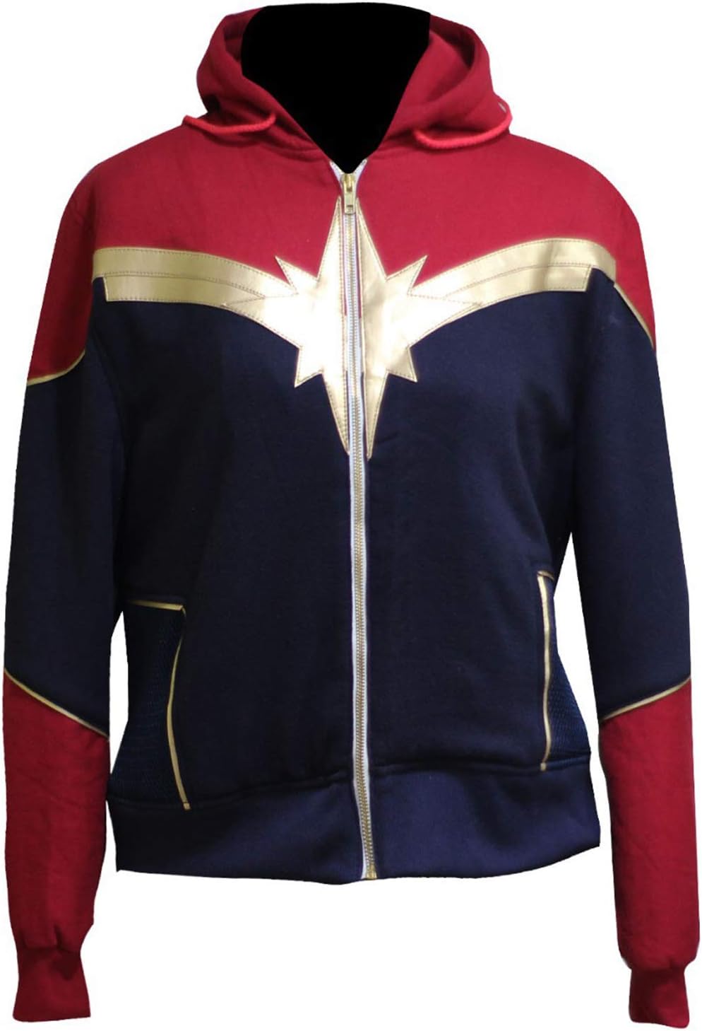 Captain Marvel Hoodie for Women in Fleece (XXS-3XL) Avengers: Endgame 9815