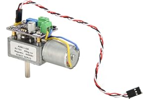RASTKY 60kg Worm Gear Servo with Maximum Torsion for Heavy Motion Control, Servo Robot with 360 Degree Encoder for Large Robo