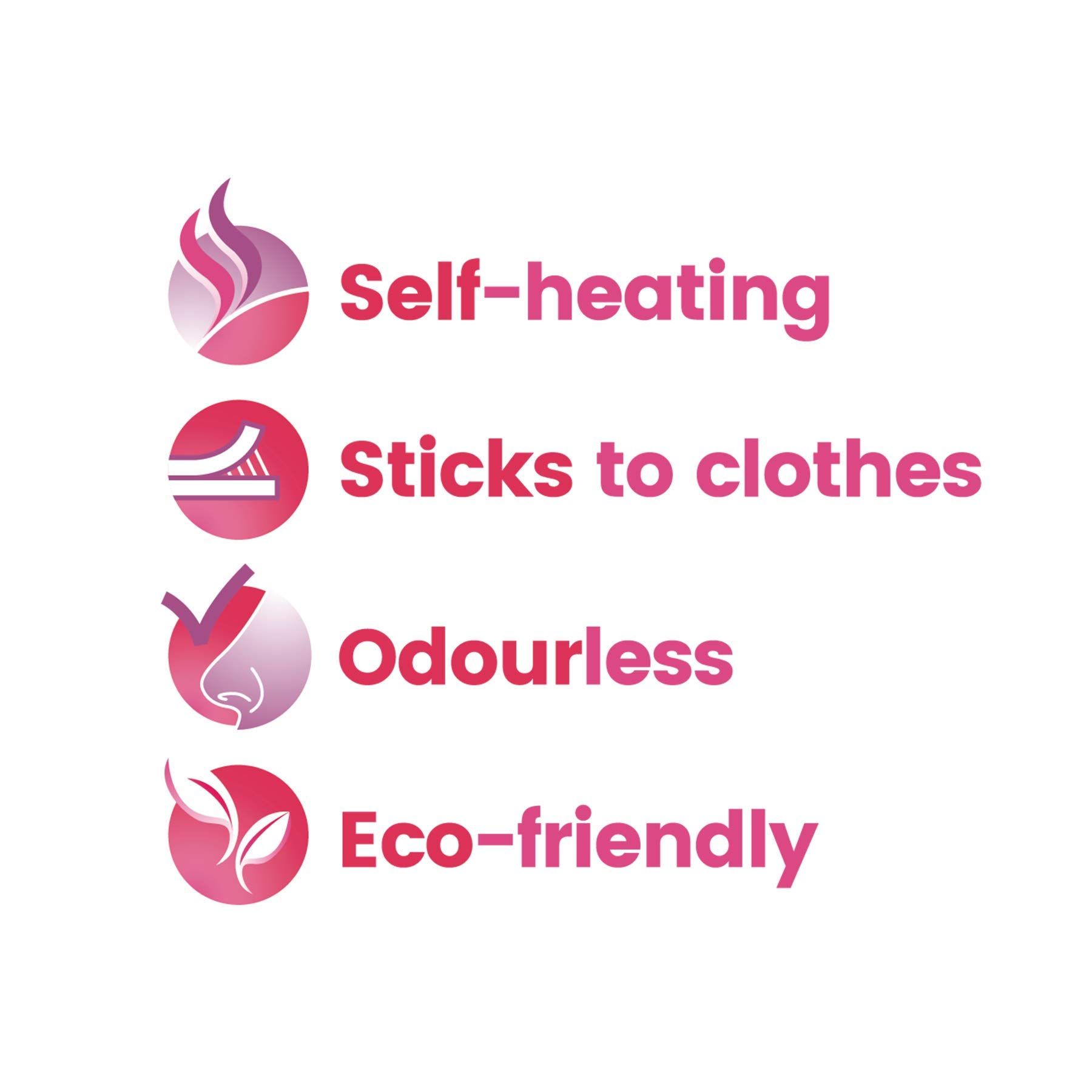 Hotteeze Eco Friendly Self Adhesive Odourless Pain Relief Heat Pads 1