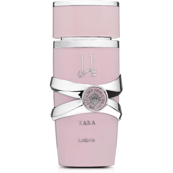 YARA ピンク香水 メタリックバンド付き Lattafa Yara Pink 3-Piece Set for Women (3.4 Oz Eau de