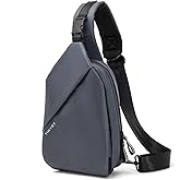 Small Sling Shoulder Crossbody Bag Men Women One Strap Casual Chest Bags Slim Backpack for Outdoor Travel Biking