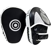 Boxing Pads Curved Punching Mitts Focus Mitts for MMA, Muay Thai | Adjustable Strap, Ventilated, Boxing Hand Pads, Martial Arts Training Equipment, 2 Pack