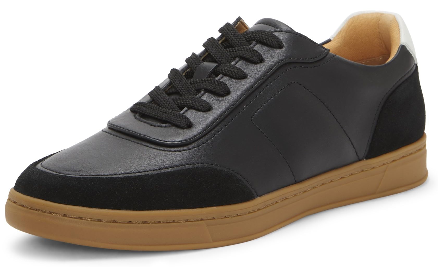Vince Camuto Men’s Bayrd Sport Sneaker, Black/White, 13