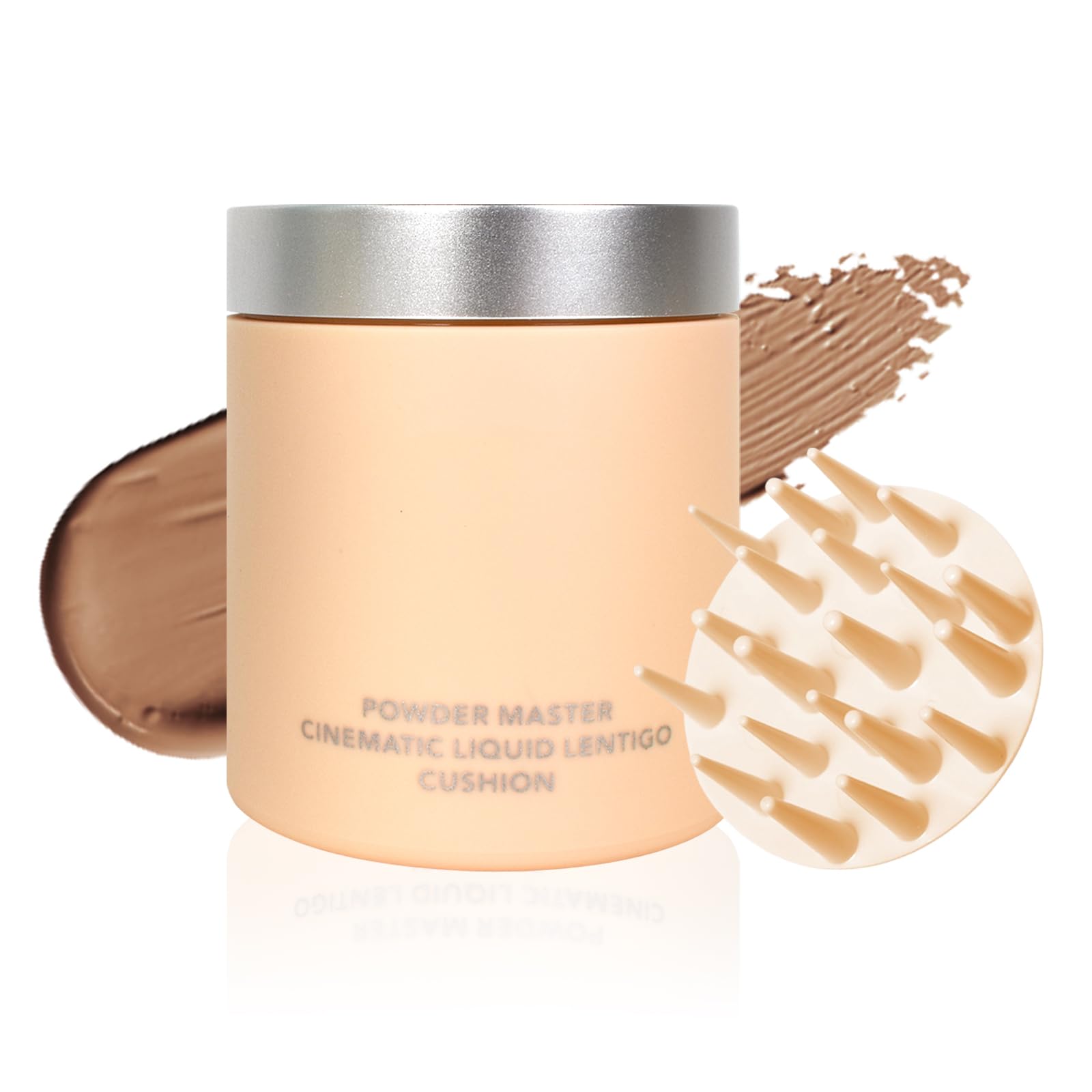 KYSUN Freckle Pen, Natural Lifelike Air Cushion Stamp, Waterproof Tint for Effortless Sunkissed Makeup (Light Brown)