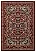 Maxy Home Hamam Traditional Multicolor 5 ft. x 6 ft. 6 in. Rubber Backed Area Rug