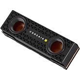 Corsair Hydro X Series XM2 M.2 SSD Water Block - Add Your M.2 SSD to a Custom Cooling Loop - Copper Cold Plate - Easy Installation