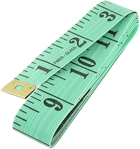 Amazon Co Jp テーラーミシン布定規テープメジャーダイエット150センチ60インチ グリーン 産業 研究開発用品