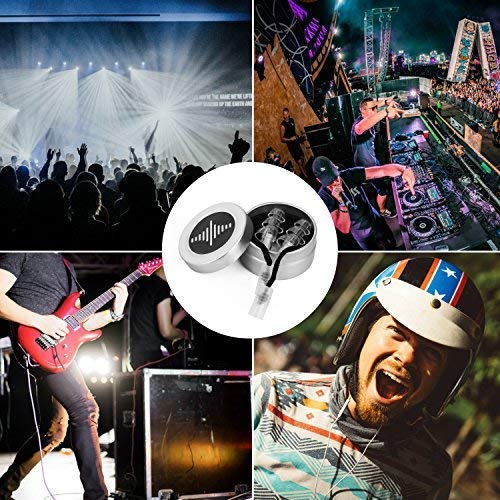 BetterSound High Fidelity Ear Plugs|Noise Cancelling Reusable Earplugs For Concerts Musicians Parties Motorcycle helmet|db Reduction Filter|Tinnitus Protection