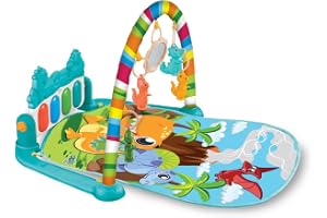 Tapete de Atividades para Bebê Maxi Baby Funny Dino, Piano