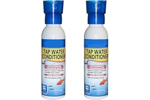 Aquarium Tap Water Conditioner, 4-Ounce Bottles (2-Pack) – Neutralizes Chlorine and Detoxifies Heavy Metals