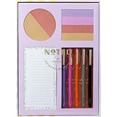 Noted by Post-it® Desk Organization Set, Warm Colors