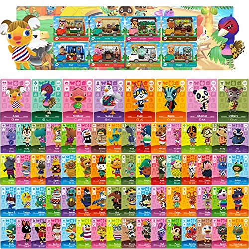 80 Pcs Mini NFC Cards for Animal Crossing New Horizons for Switch - Main Image