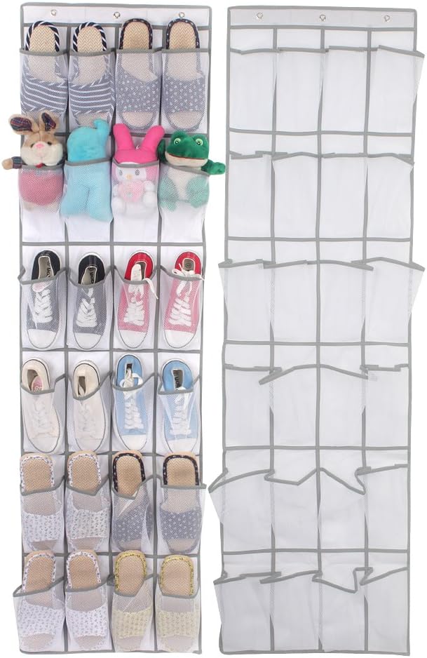 YENVINE Schuh Aufbewahrung, über der Tür Organizer 24 großen