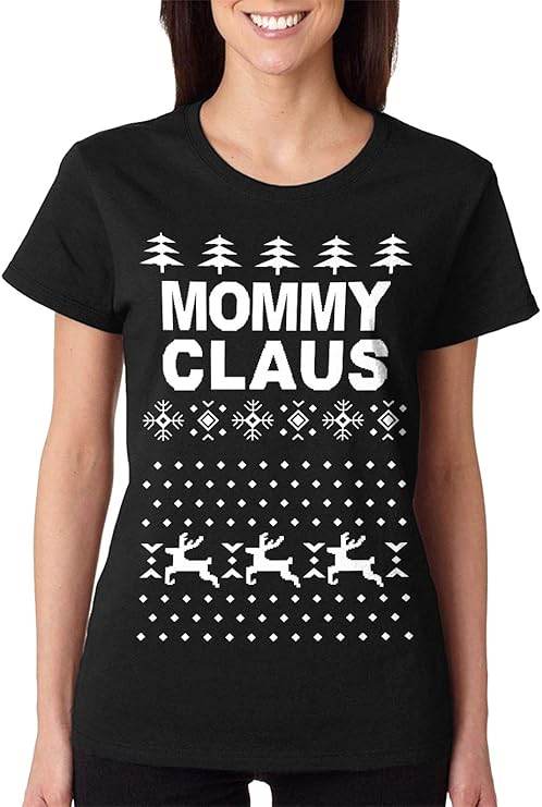 women ugly christmas t shirt