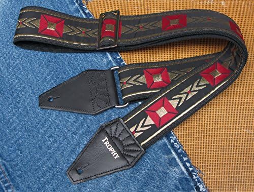 EL DORADO Cotton USA-made TROPHY Guitar Strap