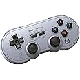 8BitDo SN30 Pro Bluetooth Controller with Hall Effect Joysticks, Rumble Vibration, and Turbo Function, Compatible with Switch