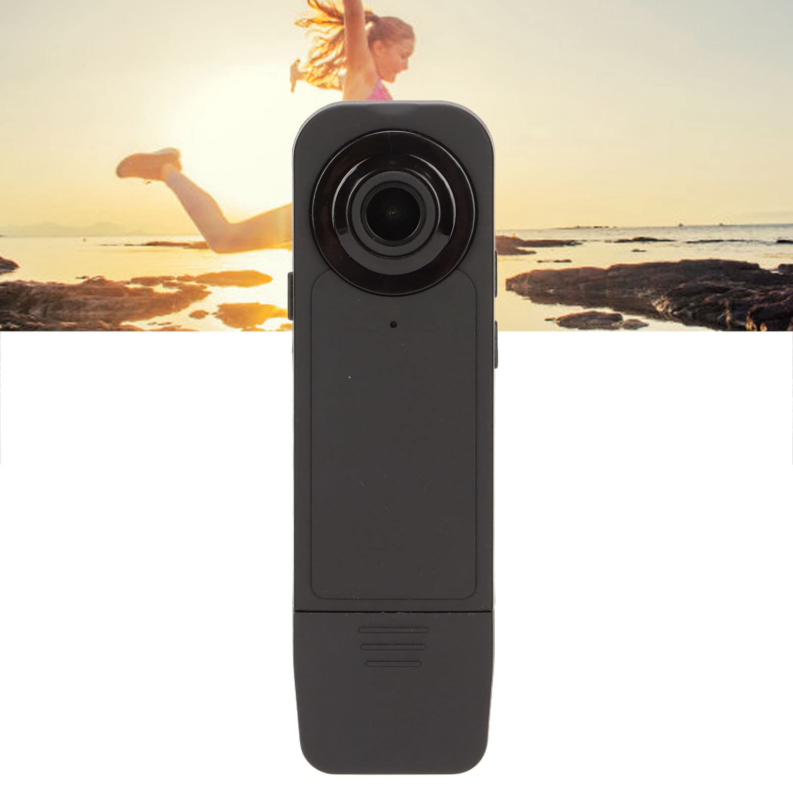 Leapiture Mini Body Camera 1080P Wireless Small Camera Handheld Camera Ultra HD Conference Recorder for Home Outdoor Office Travel Vlog Sports