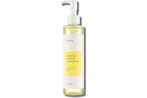 IUNIK Calendula & Jojoba Oil-Infused Vegan Cleansing Oil – Gentle Blackhead Melting & Makeup Remover Facial Cleanser w/Plant-based Oils Korean Skincare