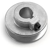 Phoenix Mfg. V-Groove Drive Pulley, 2'' Diameter, 5/8" Bore, Die Cast