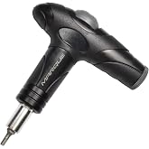 MARQUE Adjustable Bike Torque Wrench &ndash; 4, 5, 6 Nm Dial Portable Mini Bicycle Multitool Allen Key Tool, includes 3, 4, 5 mm Hex, T 25 Tool Bits &ndash; Repair Your Road and MTB at Home Garage - Cyclist Gift