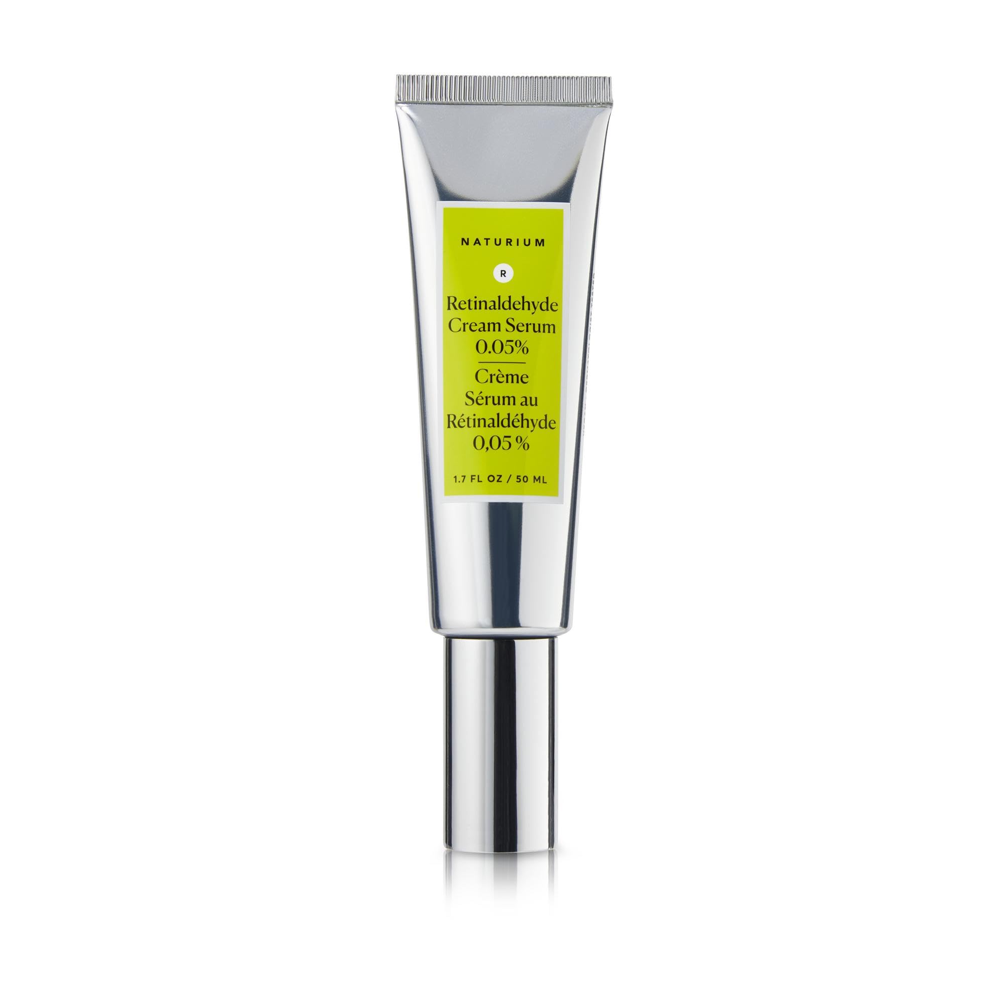 Naturium Retinaldehyde Cream Serum 0.05%, Advanced Anti-Ageing & Smoothing Face & Skin Care | 1.7 FL OZ / 50 ML
