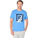 Nautica Men's Short Sleeve 100% Cotton Nautical Series Graphic Tee