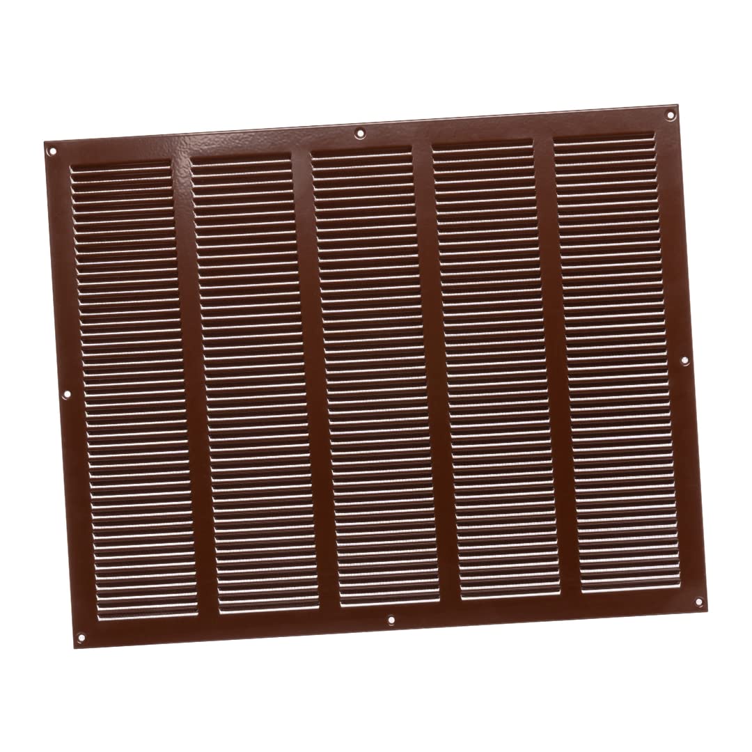 500mm x 400mm Brown Metal Air Vent Grille