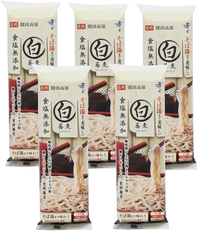 Amazon はくばく 霧しな そば湯まで美味しい蕎麦 白 270g 5袋 はくばく 食品 飲料 お酒 通販
