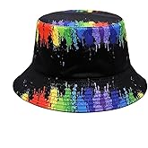 CNUSER Bucket Hat for Women Men,Travel Sun Beach Cap,Unisex Fishing Outdoor Boonie