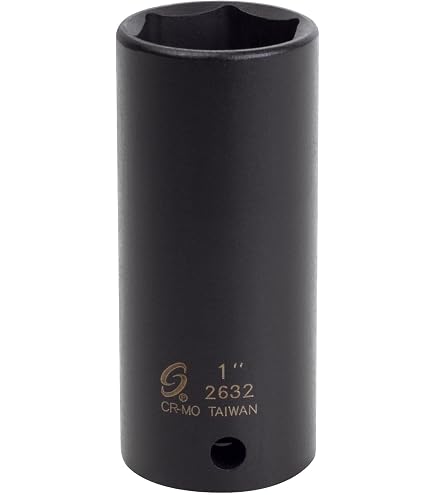 Amazon.com: SUNEX Tools 1/2 in. Drive 1 in. 6-Point Thin Wall Deep